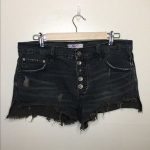 Free People Distressed Shorts